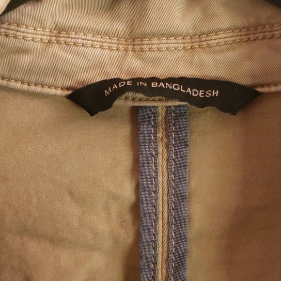 Banana Republic Tan Coat 38R - Picture 3 of 6
